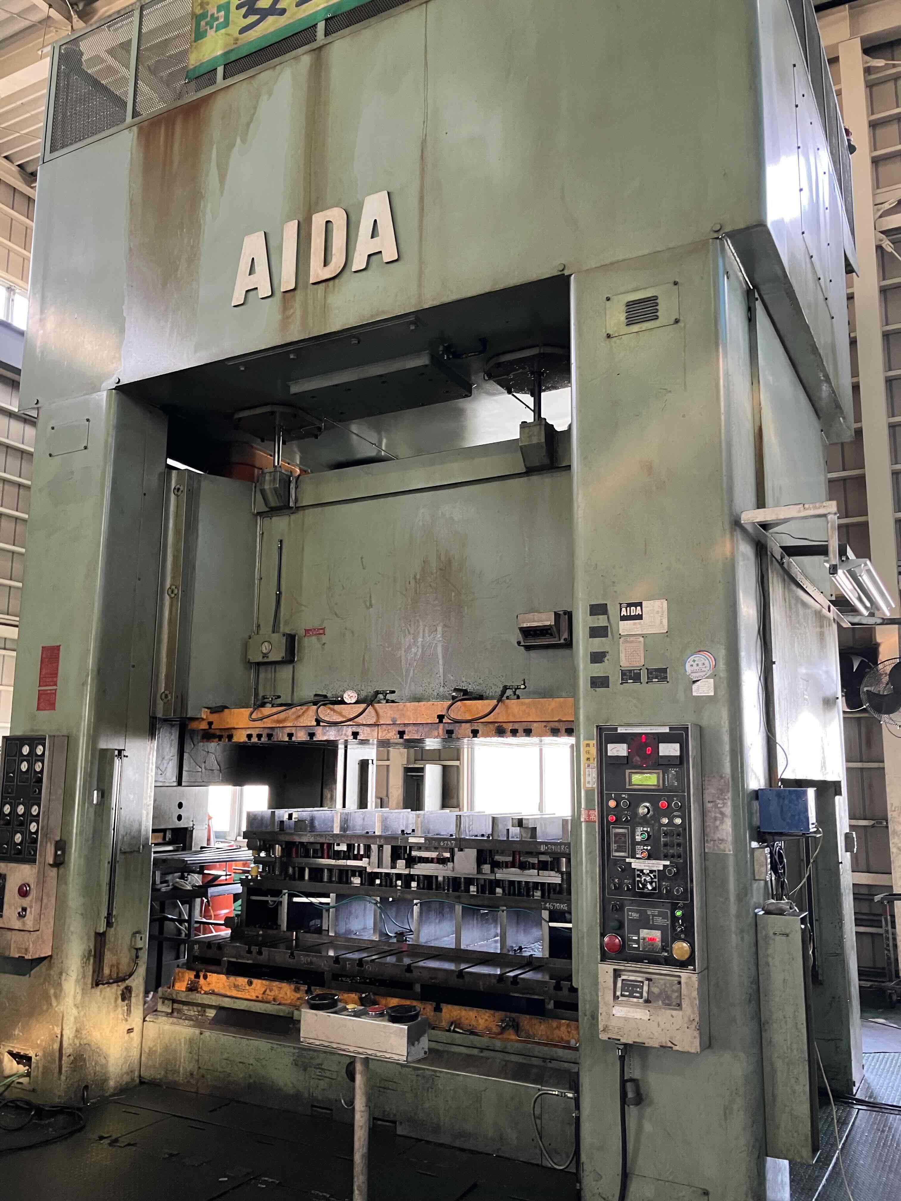 大工原製作所（650プレス機） 順送プレス